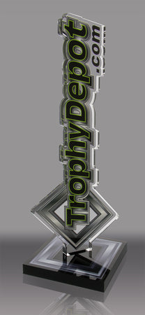 Custom Shaped Acrylic Award - 11 to 16 inches  [AXSHP100-Q]