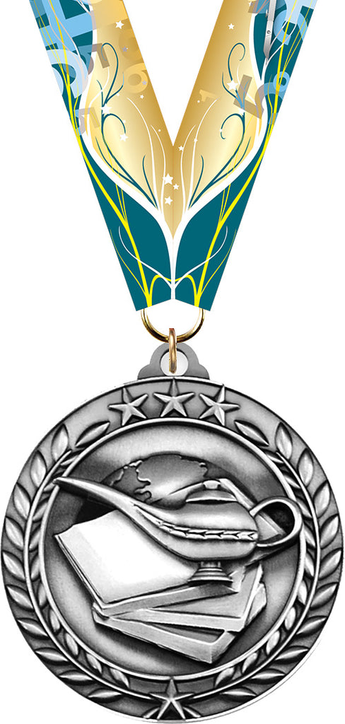 Knowledge Dimensional Medal- Silver [MSW2-KN-S]