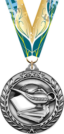 Knowledge Dimensional Medal- Silver [MSW2-KN-S]