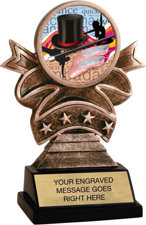 Ribbon Resin Insert Trophy- 5.5 inch [RJRIB5-i-5]