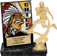 Chiefs Mascot Billboard Plaque [PBB6-MSCT-CHF]