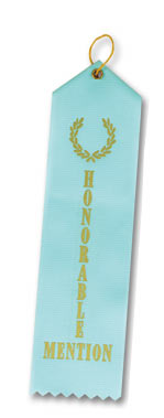 Honorable Mention Stock Ribbon [R203-Honorable]