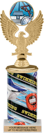 Rectangle/Oval Column Insert Trophy [TSQ12-i]