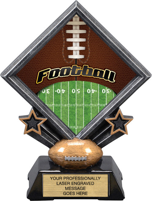 Football Diamond Insert Resin [RDIR-9-FB] – Trophy Depot