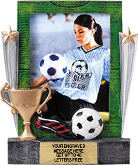 Soccer Painted Resin Photo Frame [RPHM7-SC]