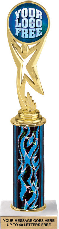 Star Victory Custom Insert Trophy w/ Column [TXi12-J756]