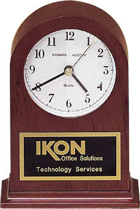 Dark Cherry Finished Clock [TDC860]