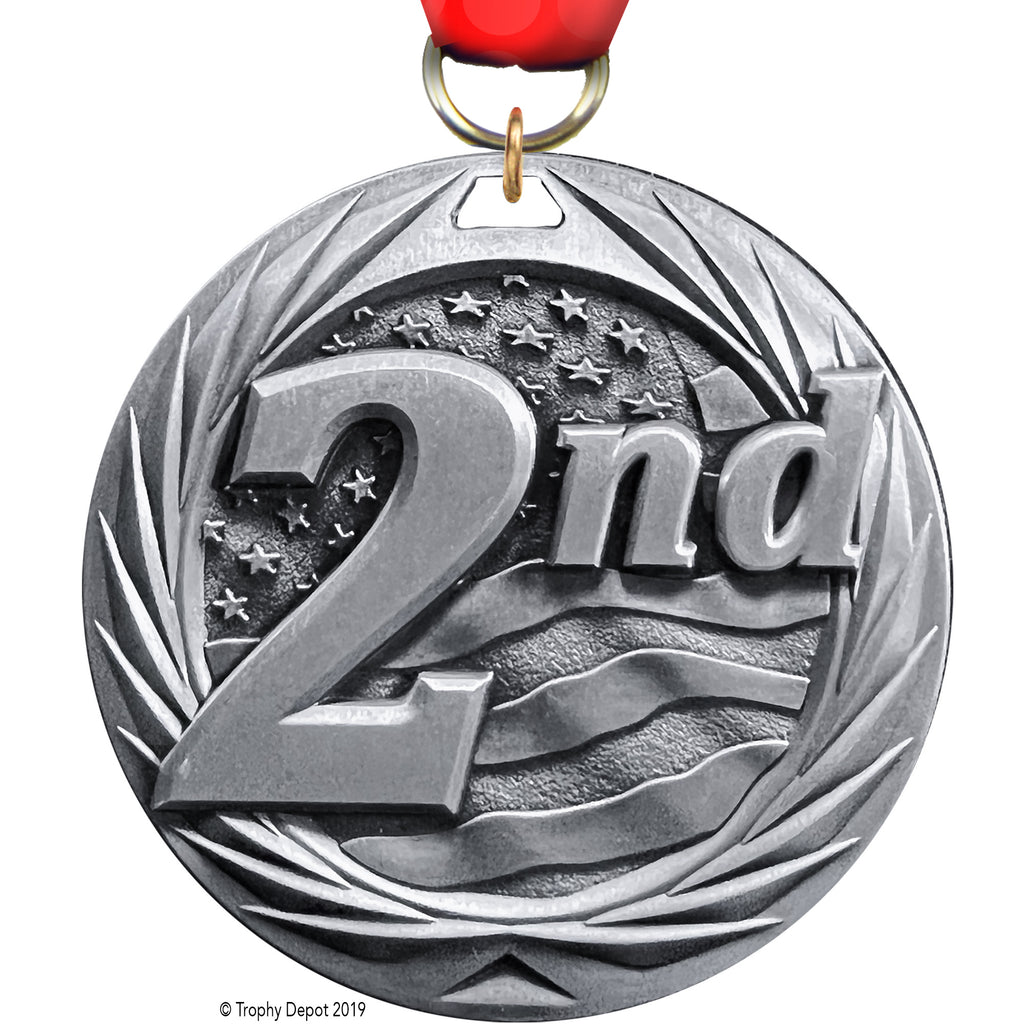 2nd 2.75 inch Blade 3D Diecast Medal [MBD2-2ND]