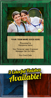 Color Finish Vertical Photo Plaques [PV327-RGB]