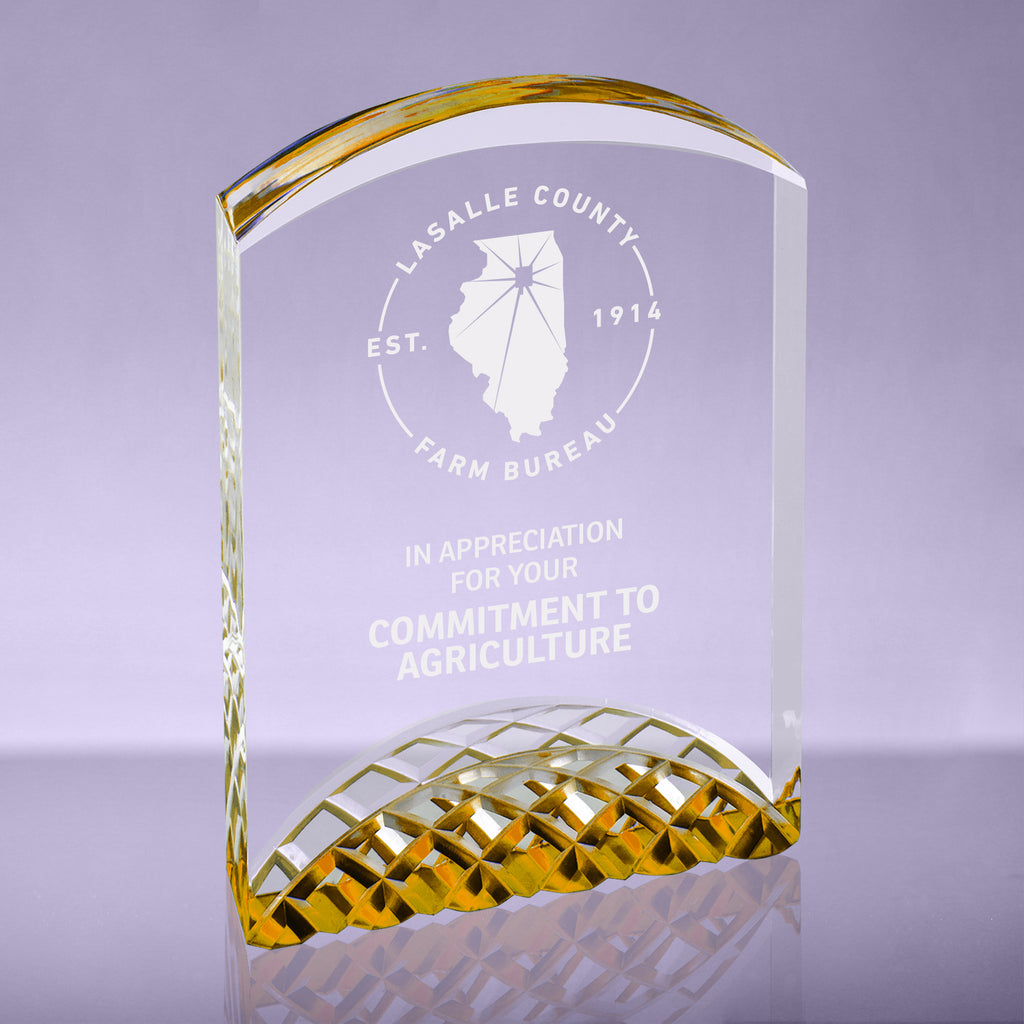 Gold Horizon Acrylic Awards