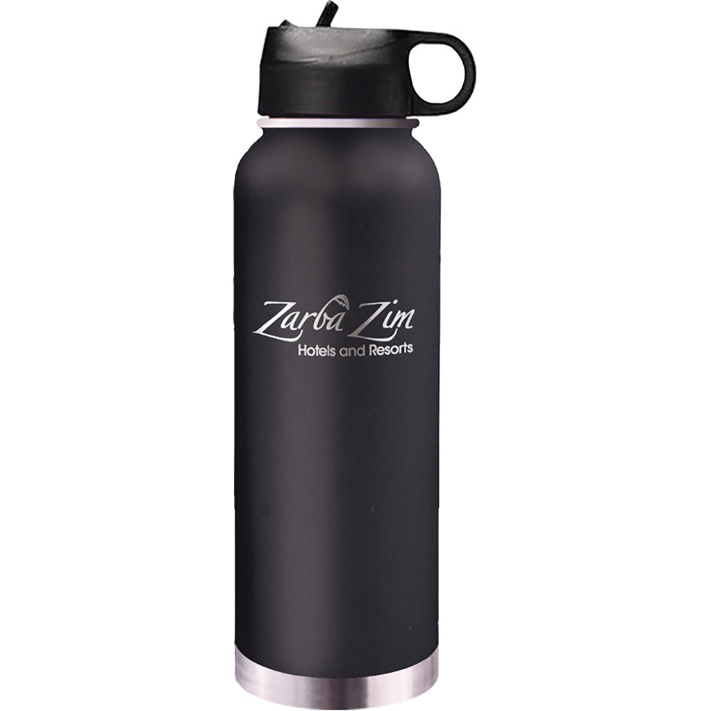 TahoeÂ© 32 oz. Water Bottle - Black [TMLG17-BLK]