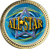 All Star Round Insert Pin [P78RI-ALLSTR1]