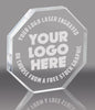 Octagon Acrylic Award- 5 inch [AOCT-5-Q]