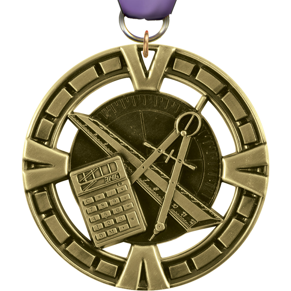 2.5" Math Victory Medal [M4V25-MT]