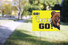 Bear Mascot Yard Sign - 24 x 18 inch [YS2418-MSCT-BEAR]