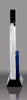 Crystal Flame Award with Blue Accent - 8.75 inch [CF36-8-BLU-X]