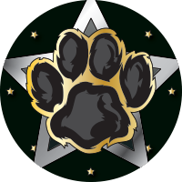 Mascots - Black PAW Insert [TD-4118]