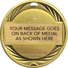Cross Country Running Female 2.75 inch Blade 3D Diecast Medal [MBD2-CCF]