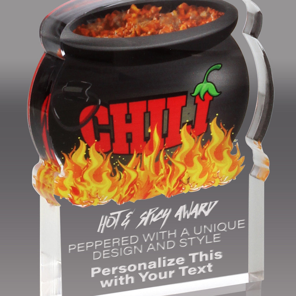 Chili Cook-Off Acrylic Awards