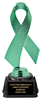 Green Awareness Ribbon Trophy [TAWRB-GRN]