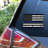 BLUE LIVES MATTER Vinyl Sticker - 6 x 4.5 inch [STK-BLM-FLAG]