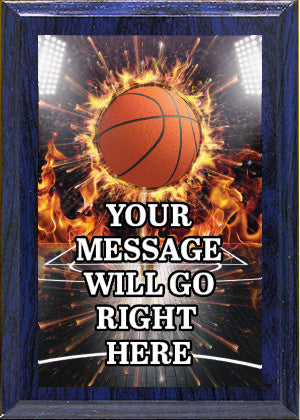 Basketball ColorPlate Plaques