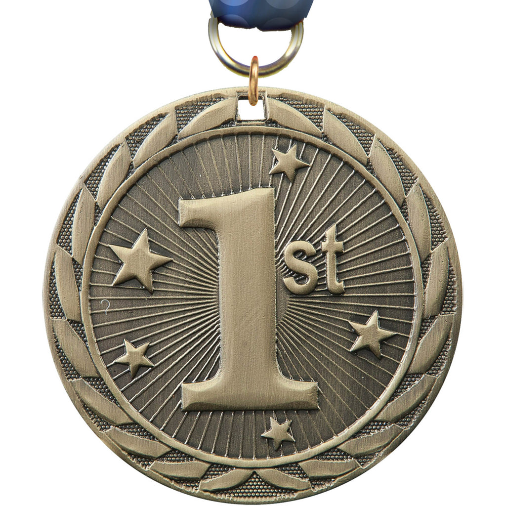 1st Place FE 2" Iron Medal [MCFE-1ST-G]