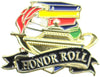 Honor Roll Academic Lapel Torch Pin [LPSE209]