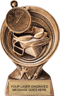 Swimming Saturn 6" Resin Trophy [RM26ST-SW]