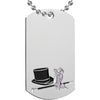 Dance Etched & Paint Filled Dog Tag [DTS-DC]