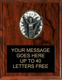 Cheerleading Sport Blasters Plaque [PSB79-CH]