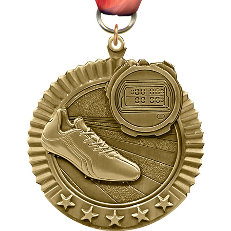 2.75" Track 5 Star Medal [MP36-TK]