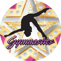 Gymnastics Bling Insert [BTD-3867]