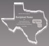 Texas Paperweight Acrylic Award - 4.25 inch [ASTT-TX-Q]