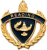 Reading 3D Enameled Scholastic Pin [PCM-WRT-RD]