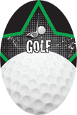 Golf Oval Insert [OV-1798]