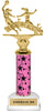 Soccer Stadium Sport Double Action Trophy - Female [TSSDA12-SCF]