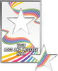 Custom Removable Star Acrylic Award [ARESTR57-FC]