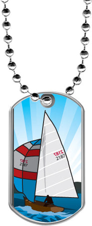 Sailing Dog Tags [DTLAM2-BOAT]