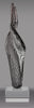 Clear & Bronze Art Glass Twist- 9.5 inch [AGC35]
