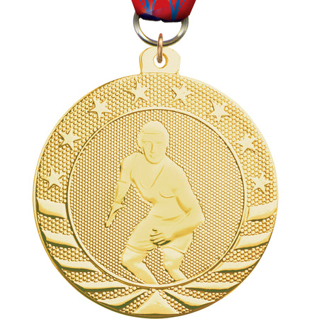 2" Wrestling Starbrite Medal [MJSB2-WS]