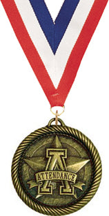Attendance Scholastic Medal [M2SCH-AT]