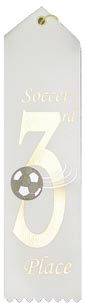 Soccer 3rd Place Event Ribbon [R8SER-SC-3RD]