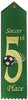 Soccer 5th Place Event Ribbon [R8SER-SC-5TH]