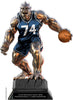 Beast Basketball Choose Your Number Acrylic Trophy - 10 inch Navy [TACR10-BST-BK-NVY-Q]