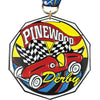 Derby Decagon Painted Medal [MDCM2-PNWD]