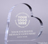 Acrylic Heart Award- 5.5 inch [A75HRT-5-Q]
