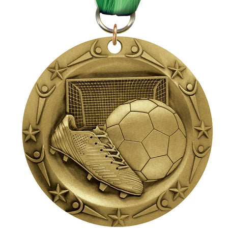 3" Soccer World Class Medal [MSWC3-SC]