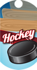 Hockey Dog Tag Insert [DT-1857]
