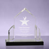 Jewel Post Impress Acrylic Awards - Silver - 7x7 [AJIMP-SLV-7]